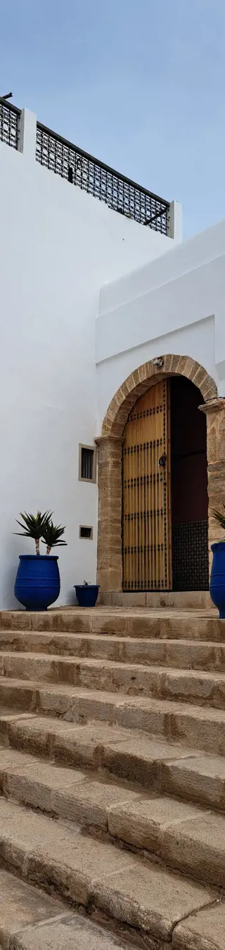Verliere dich im Blau der Kasbah